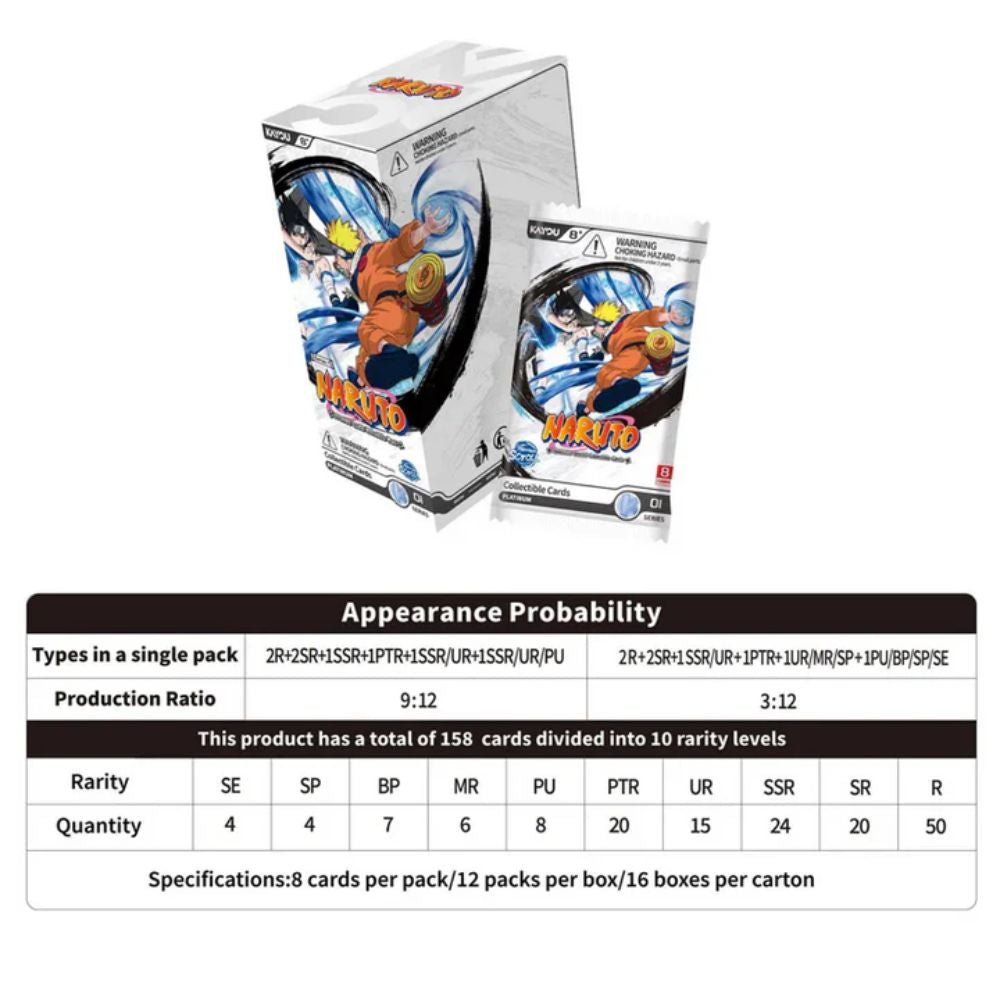 Kayou - Naruto Smriti Collectible Cards Series - Heaven Scroll Booster Pack