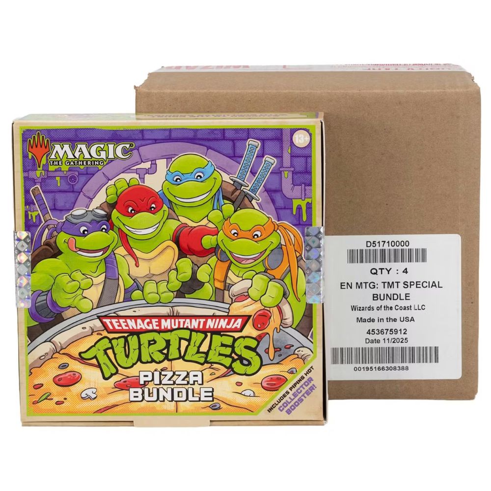 Magic: The Gathering: Teenage Mutant Ninja Turtles - Pizza Bundle - Case of 4