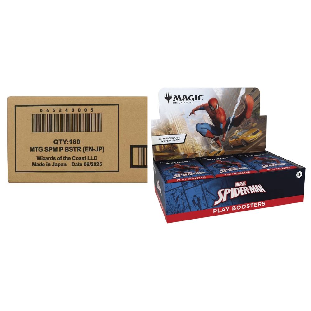 Magic: The Gathering: Marvel's Spider-Man - Play Booster Box - Sealed Case of 6