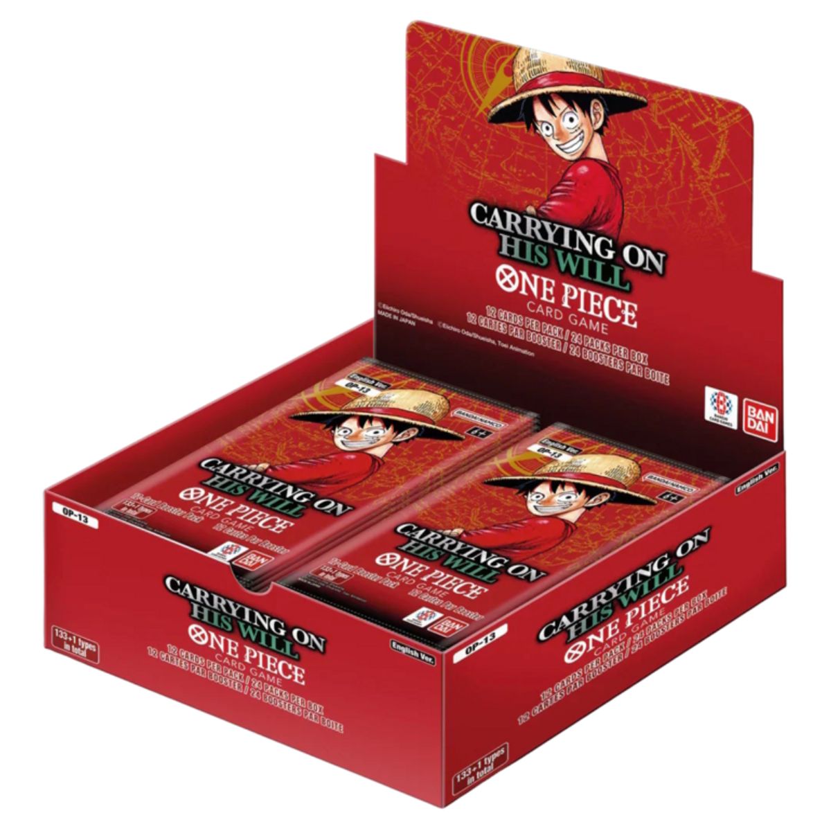 One Piece TCG - Carrying on His Will (OP13) - Booster Box