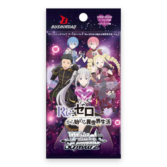 Weiss Schwarz - Re:ZERO - Starting Life in Another World- Vol.4 - Japanese Booster Box