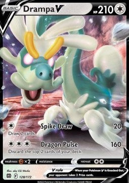 Drampa V - Brilliant Stars (Ultra Rare) [BRS-128]