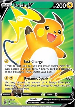 Raichu V - Brilliant Stars (Ultra Rare) [BRS-158]