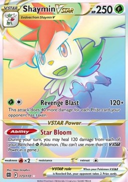 Shaymin VSTAR - Brilliant Stars (Secret Rare) [BRS-173]