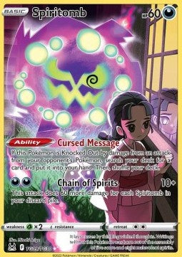 Spiritomb - Lost Origin (Holo Rare) [LOR-TG09]