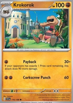 Krokorok - Scarlet & Violet (Common) [SVI-116]