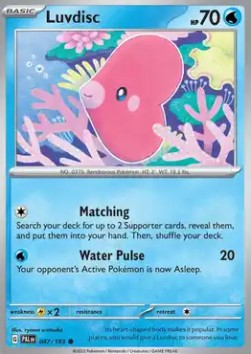 Luvdisc - Paldea Evolved (Common) [PAL-047]