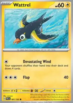 Wattrel - Paldea Evolved (Common) [PAL-081]