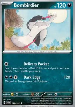 Bombirdier - Paldea Evolved (Uncommon) [PAL-147]