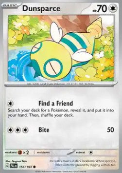 Dunsparce - Paldea Evolved (Common) [PAL-156]