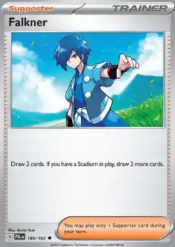Falkner - Paldea Evolved (Uncommon) [PAL-180]