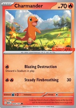 Charmander - 151 (Promo) [MEW-004]