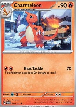 Charmeleon - Obsidian Flames (Uncommon) [OBF-027]