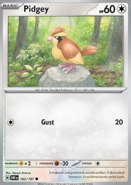 Pidgey - Obsidian Flames (Common) [OBF-162]