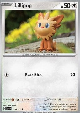 Lillipup - Obsidian Flames (Common) [OBF-170]