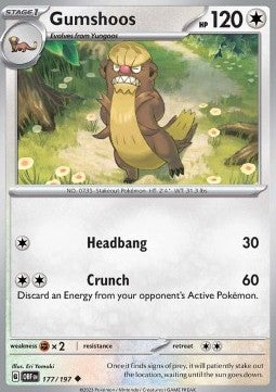 Gumshoos - Obsidian Flames (Uncommon) [OBF-177]