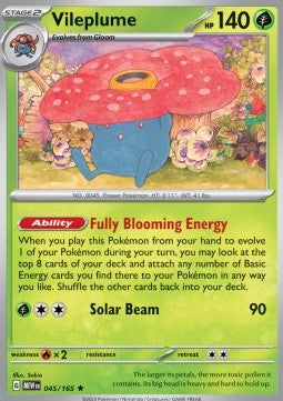 Vileplume - 151 (Rare) [MEW-045]