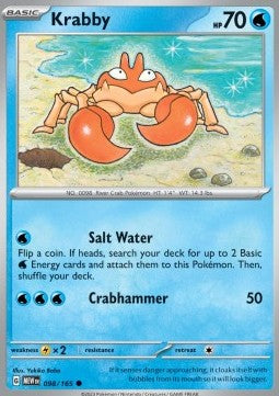 Krabby - 151 (Common) [MEW-098]