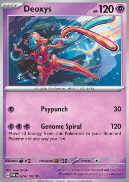 Deoxys - Paradox Rift (Rare) [PAR-074]