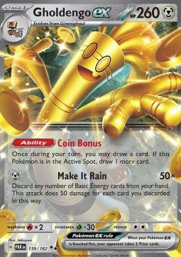 Gholdengo ex - Paradox Rift (Double Rare) [PAR-139]