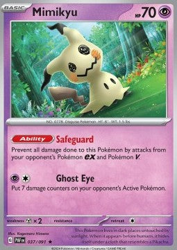 Mimikyu - Paldean Fates (Rare) [PAF-037]