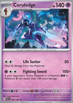 Ceruledge - Paldean Fates (Rare) [PAF-040]