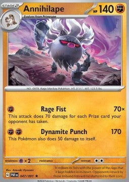 Annihilape - Paldean Fates (Rare) [PAF-047]