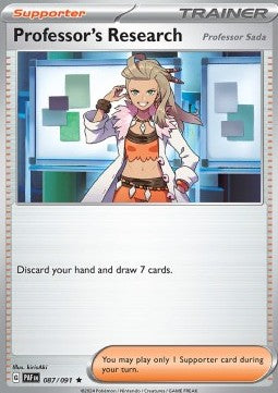 Professor's Research - Paldean Fates (Rare) [PAF-087]