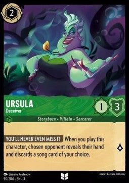 Ursula - Deceiver - Into the Inklands (Uncommon) [3INK-90]