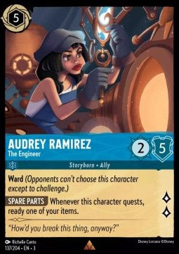 Audrey Ramirez - The Engineer - Into the Inklands (Rare) [3INK-137]