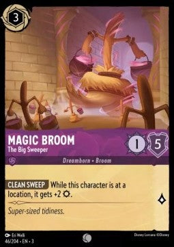 Magic Broom - The Big Sweeper - Into the Inklands (Common) [3INK-46]