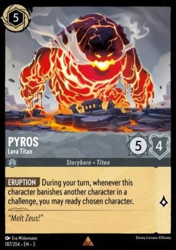 Pyros - Lava Titan - Into the Inklands (Rare) [3INK-187]