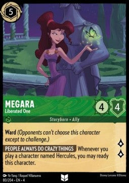 Megara - Liberated One - Ursula's Return (Uncommon) [4URS-80]