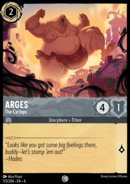 Arges - The Cyclops - Ursula's Return (Common) [4URS-173]