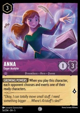 Anna - Eager Acolyte - Shimmering Skies (Common) [5SSK-56]