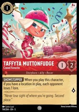 Taffyta Muttonfudge - Crowd Favorite - Shimmering Skies (Common) [5SSK-114]
