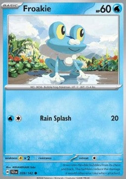 Froakie - Stellar Crown (Common) [SCR-039]