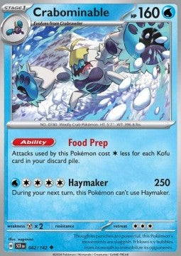 Crabominable - Stellar Crown (Uncommon) [SCR-042]