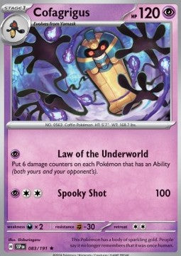Cofagrigus - Surging Sparks (Rare) [SSP-083]