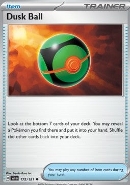 Dusk Ball - Surging Sparks (Uncommon) [SSP-175]