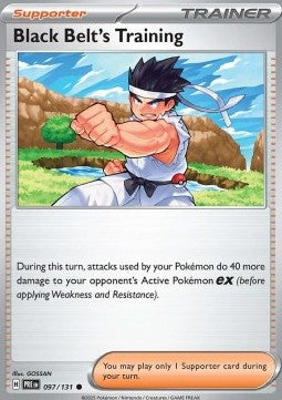 Black Belt's Training - Prismatic Evolutions (Common) [PRE-097]