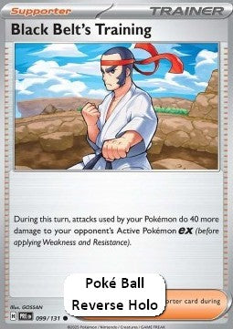 Black Belt's Training - Prismatic Evolutions: Additionals (Common) [xPRE-099]
