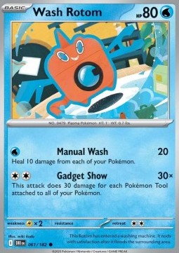 Wash Rotom - Destined Rivals (Common) [DRI-061]
