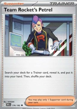 Team Rocket's Petrel - Destined Rivals (Uncommon) [DRI-176]