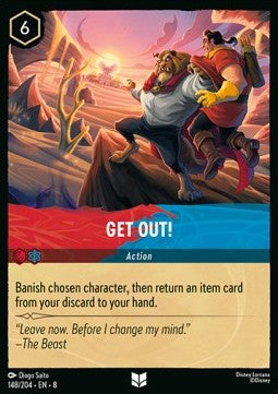 Get Out! - Reign of Jafar (Uncommon) [8JAF-148]