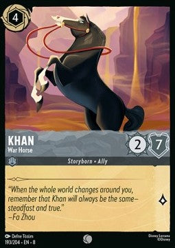 Khan - War Horse - Reign of Jafar (Common) [8JAF-193]