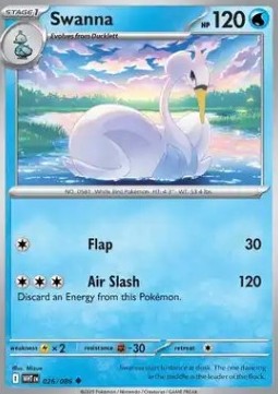 Swanna - White Flare (Uncommon) [WHT-026]