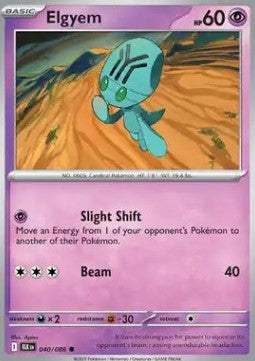 Elgyem - Black Bolt (Common) [BLK-040]