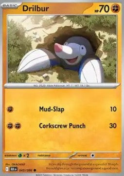 Drilbur - Black Bolt (Common) [BLK-045]