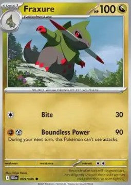 Fraxure - Black Bolt (Common) [BLK-069]